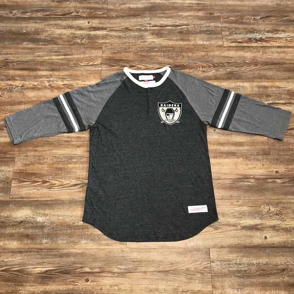 3/21$ SALE!! Raiders baseball tee M